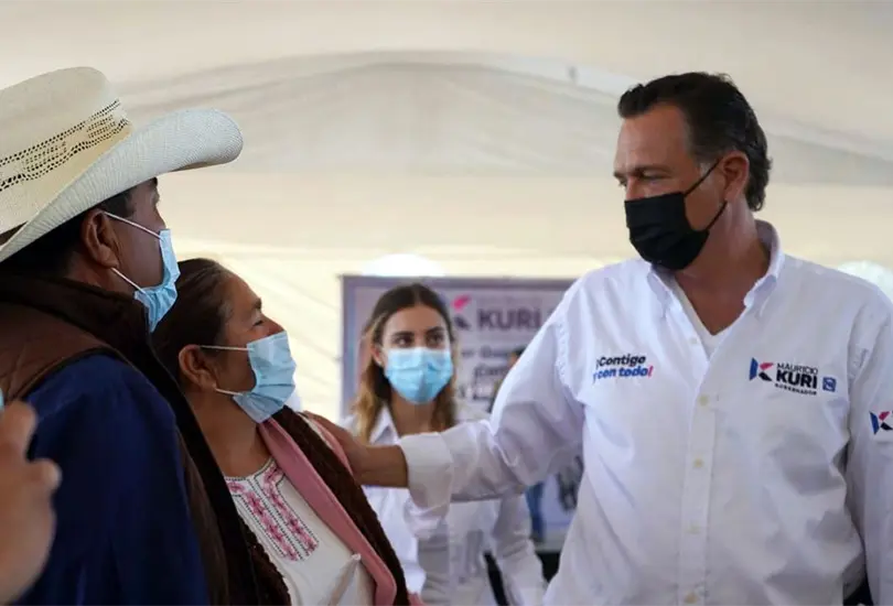 Mauricio Kuri propone más ingresos a las familias y blindar Querétaro Mauricio Kuri propone más ingresos a las familias y blindar Querétaro