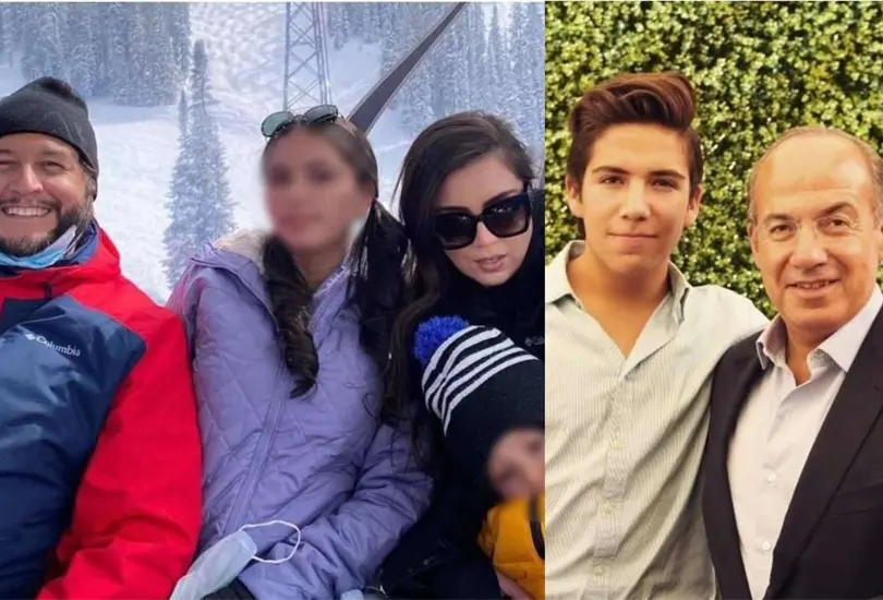 Hijo de Felipe Calder&oacute;n critica viaje del hijo de AMLO 
