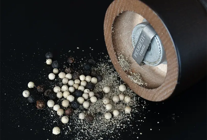 Pimienta blanca expectorante y antioxidante 