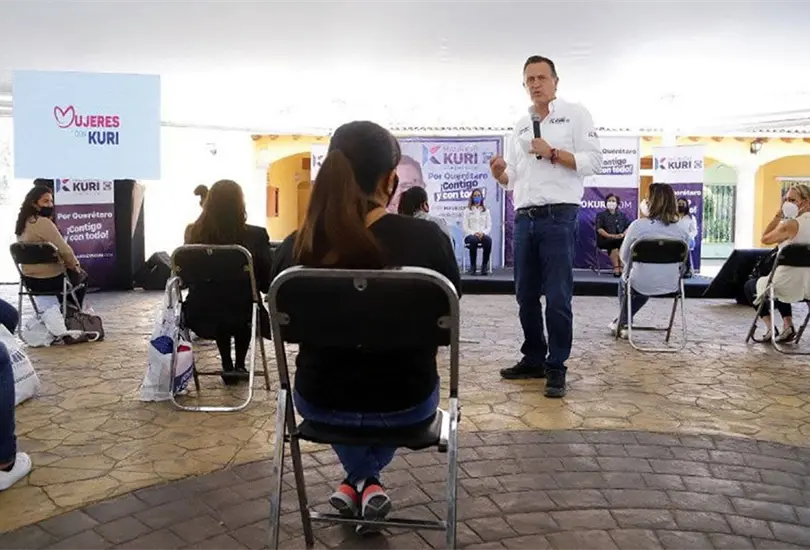 Mauricio Kuri trabajará por una economía equitativa en Querétaro Mauricio Kuri trabajará por una economía equitativa en Querétaro