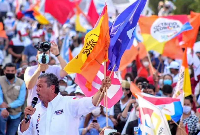 A San Luis Potosí no va a llegar el mal gobierno: Octavio Pedroza A San Luis Potosí no va a llegar el mal gobierno: Octavio Pedroza