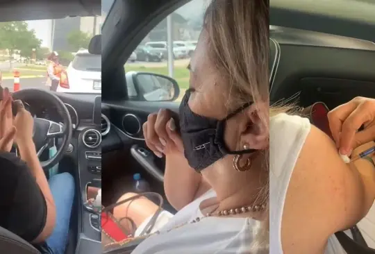Promete a su madre ir a concierto de Chayanne, pero la lleva a vacunar Promete a su madre ir a concierto de Chayanne, pero la lleva a vacunar