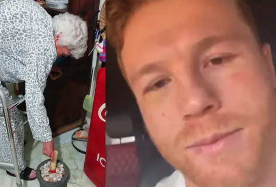 Canelo Álvarez dedica mensaje a abuelita que reza para que no pierda sus peleas