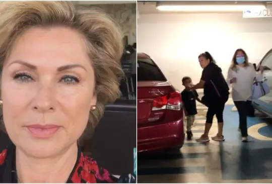 Leticia Calderón exhibe a familia por estacionarse en lugar para personas con discapacidad Leticia Calderón exhibe a familia por estacionarse en lugar para personas con discapacidad