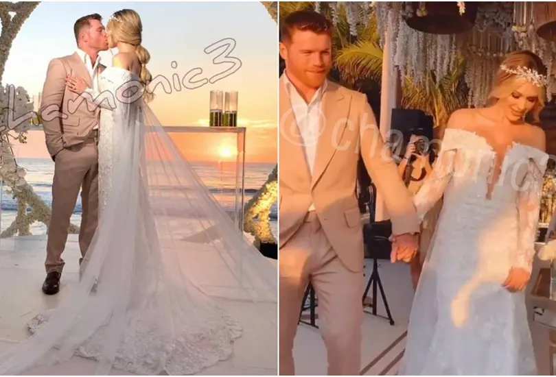 Sa&uacute;l Canelo &Aacute;lvarez se cas&oacute; por el civil con Fernanda G&oacute;mez 