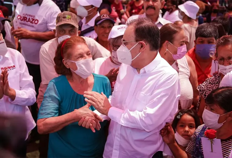 Durazo promete resolver problema de agua potable en Huatabampo Durazo promete resolver problema de agua potable en Huatabampo