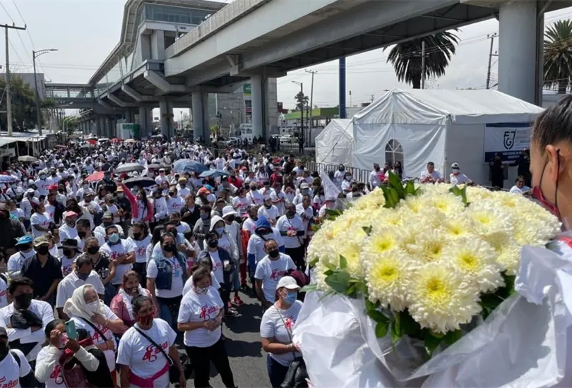 Protestan por tragedia en L&iacute;nea 12; siguen hospitalizadas 15 personas