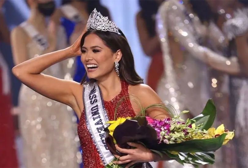 Andrea Meza gana Miss Universo; es la tercera corona para México Andrea Meza gana Miss Universo; es la tercera corona para México