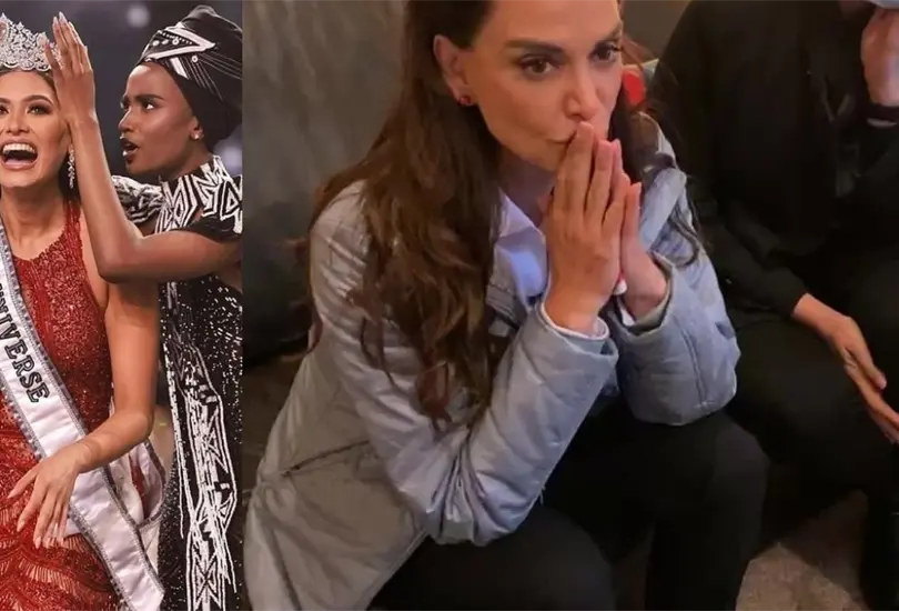 El error de Lupita Jones al felicitar a Andrea Meza por su triunfo en Miss Universo El error de Lupita Jones al felicitar a Andrea Meza por su triunfo en Miss Universo