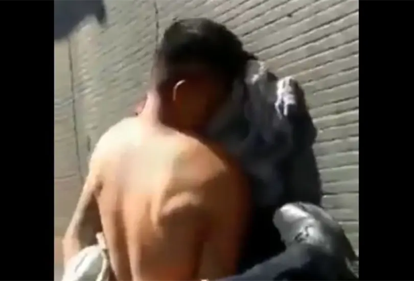 Usuarios del Mexibús persiguen y golpean a ladrón que los había asaltado Usuarios del Mexibús persiguen y golpean a ladrón que los había asaltado