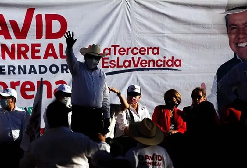 La candidata de RSP declina a favor de David Monreal