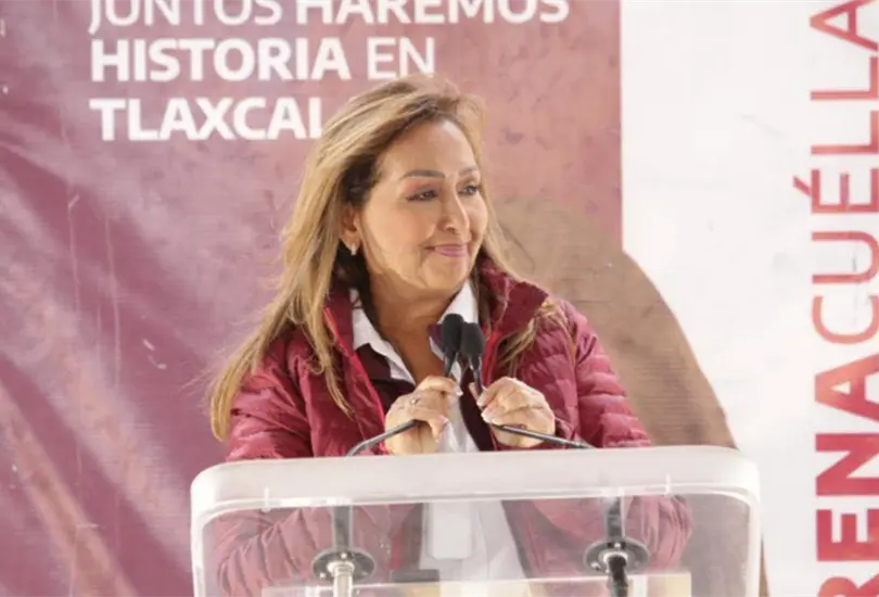 Lorena Cu&eacute;llar pide a trabajadores denunciar amenazas e imposici&oacute;n del voto