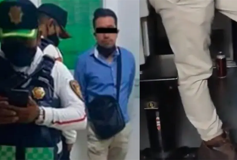 Detienen a conductor del Metro por ingerir alcohol en la cabina