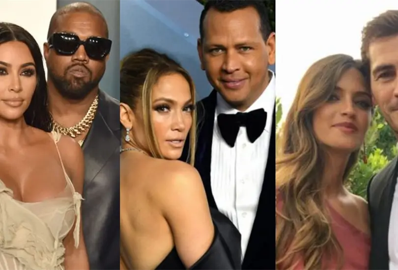 Parejas famosas que terminaron su relación en 2021 Parejas famosas que terminaron su relación en 2021