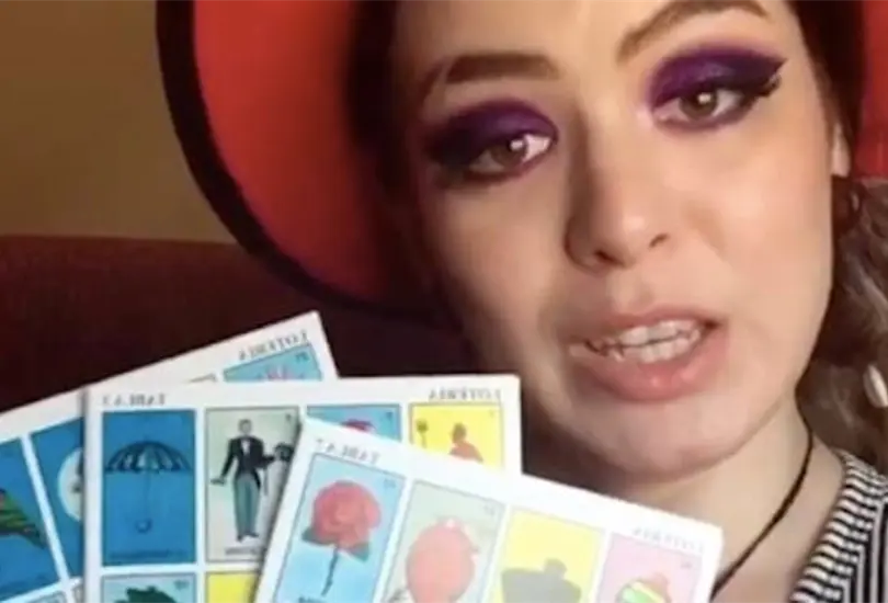 TikToker confunde la loter&iacute;a con tarot mexicano; desata burlas