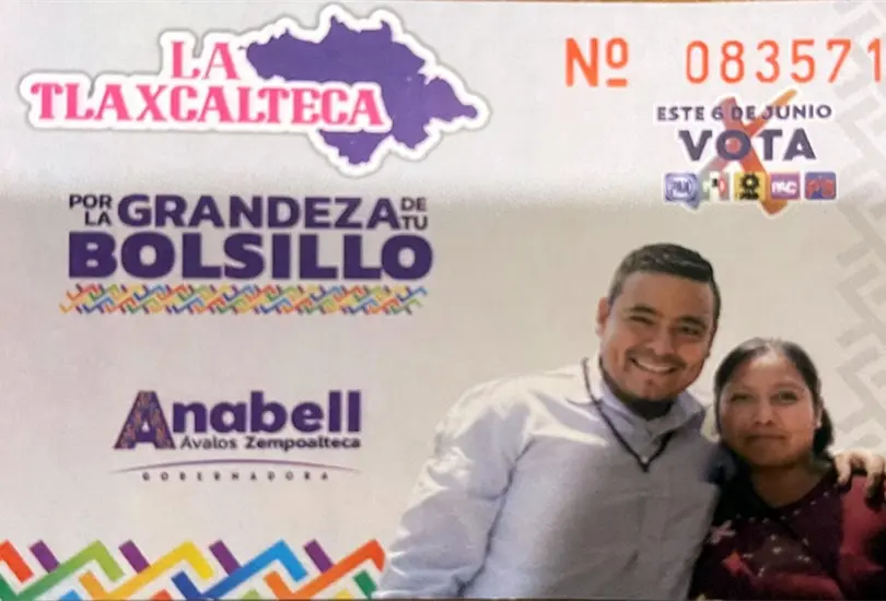 Exigen detener entrega de la tarjeta La Tlaxcalteca, de Anabell Avalos Exigen detener entrega de la tarjeta La Tlaxcalteca, de Anabell Avalos