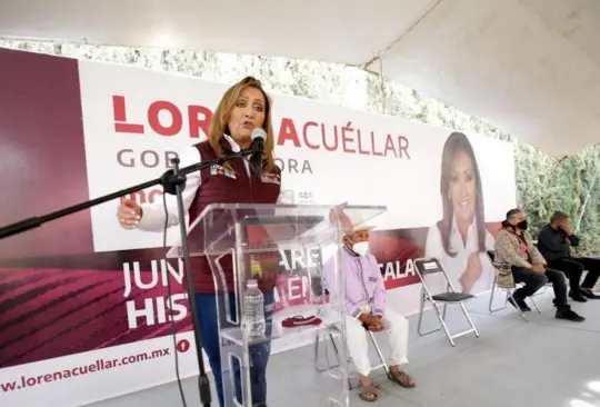 Lorena Cuéllar pide a tlaxcaltecas no doblegarse ante las amenazas del PRIAN