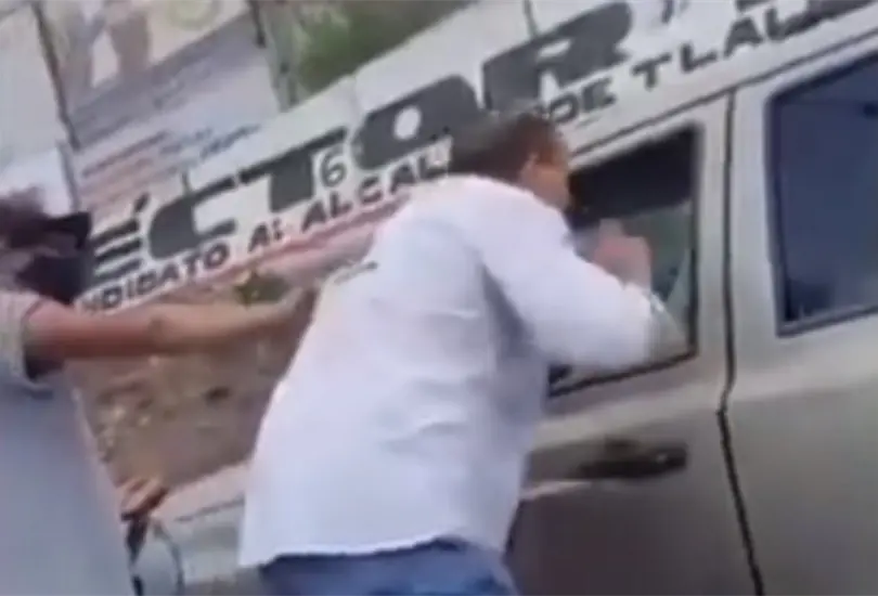 Captan a Alfredo Adame insultando a un automovilista otra vez