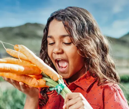 Las zanahorias no mejoran tus problemas de visión