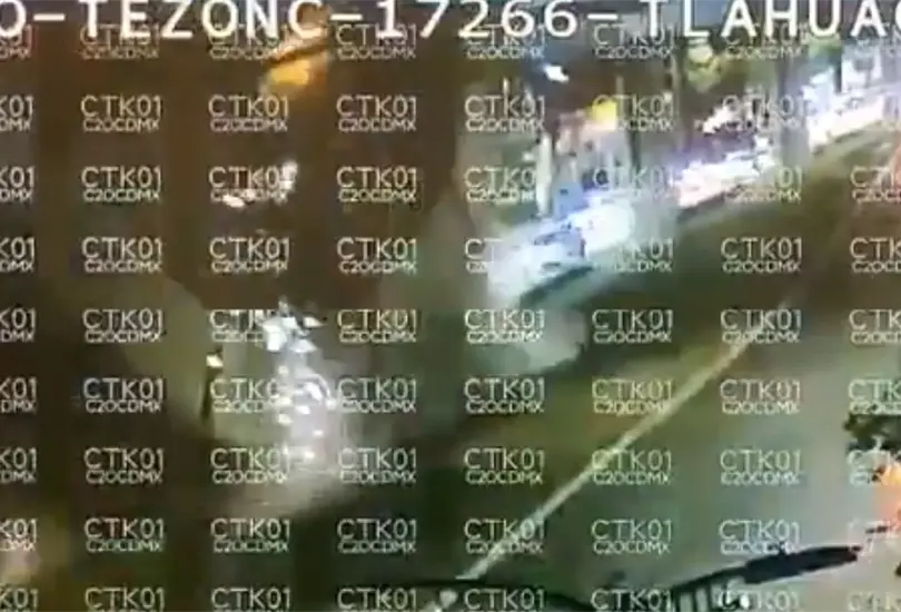 Video: As&iacute; ocurri&oacute; el desplome del Metro Los Olivos de la L&iacute;nea 12