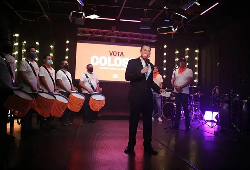 Colosio Riojas cierra campaña con un concierto digital Colosio Riojas cierra campaña con un concierto digital