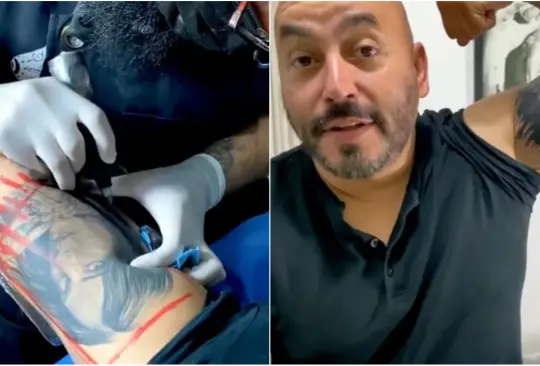 Lupillo Rivera desata los memes tras quitarse el tatuaje de Belinda