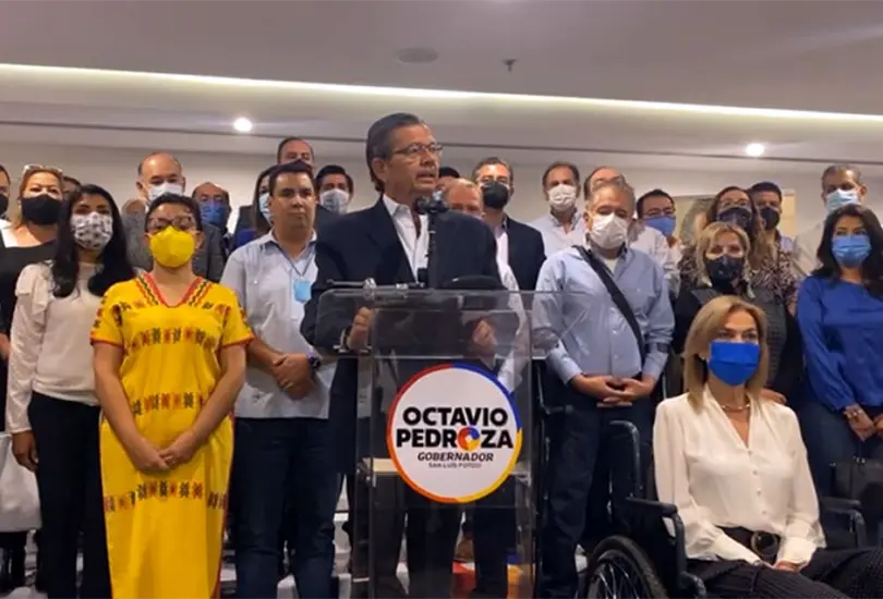 Pedroza acata resultados en SLP, pero acudir&aacute; a instancias jur&iacute;dicas