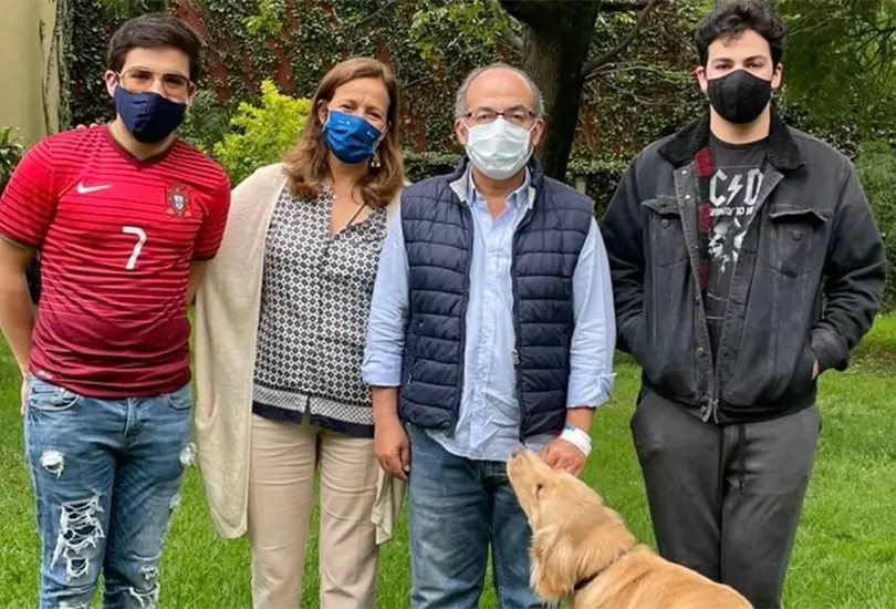 Felipe Calder&oacute;n anuncia que se ha recuperado del COVID-19