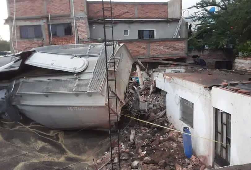 Fallece una persona luego de que un tren descarrilara en Jalisco Fallece una persona luego de que un tren descarrilara en Jalisco