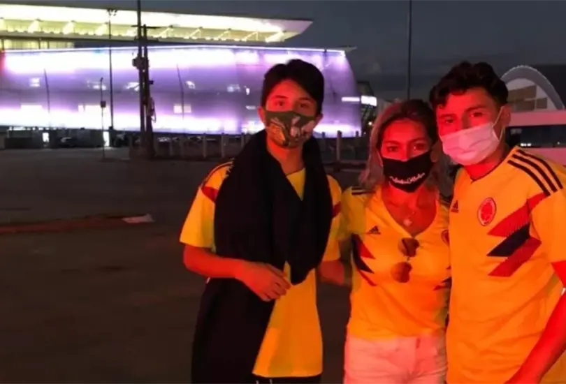 Familia colombiana viaj&oacute; a Brasil para ver la Copa Am&eacute;rica; no sab&iacute;an que era a puerta cerrada 