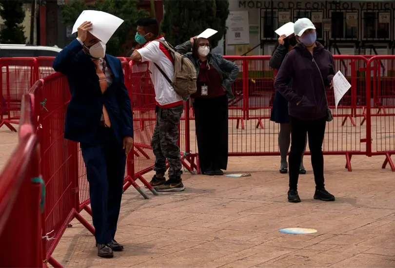 Aumentan casos de COVID-19 en la CDMX en personas que no han sido vacunadas