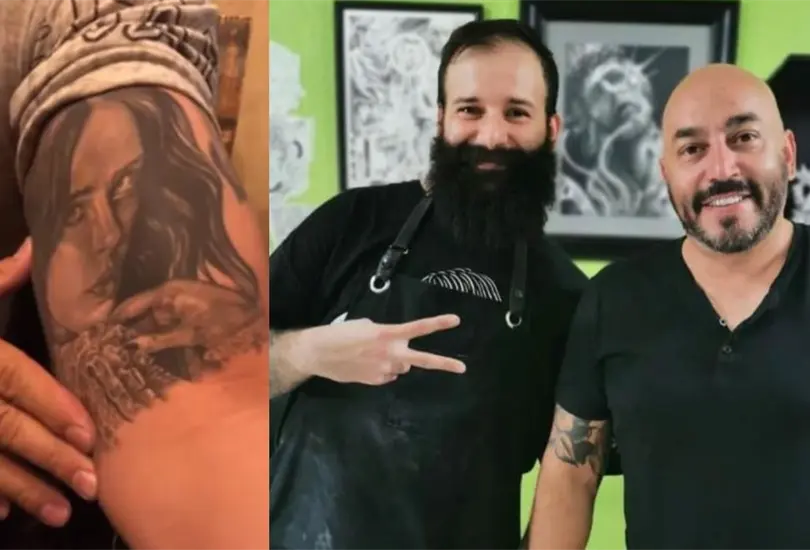 Lupillo Rivera se quit&oacute; el tatuaje de Belinda que ten&iacute;a en el brazo 