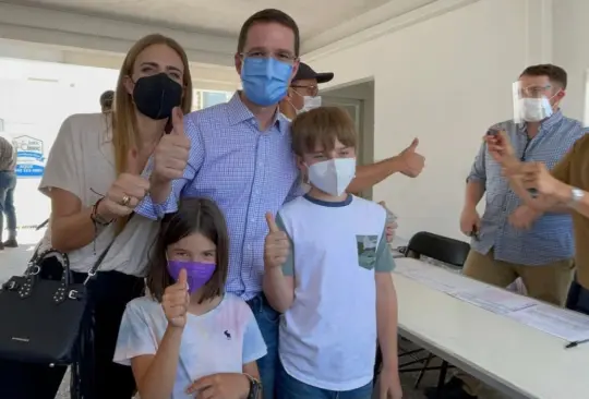 Fueron las horas mejor invertidas, dice Ricardo Anaya tras emitir su voto Fueron las horas mejor invertidas, dice Ricardo Anaya tras emitir su voto