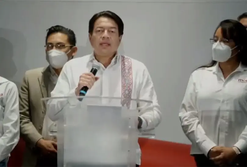 Mario Delgado, líder de Morena, prevé ventaja en seis estados Mario Delgado, líder de Morena, prevé ventaja en seis estados