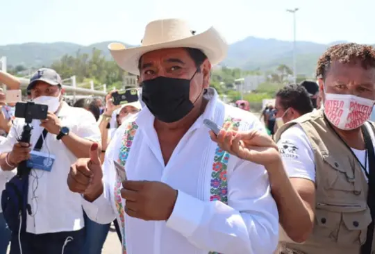 Félix Salgado Macedonio se alista para volver al Senado de la República 