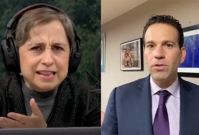 Aristegui responde a acusaciones de Loret y lo llama peoncito Aristegui responde a acusaciones de Loret y lo llama peoncito