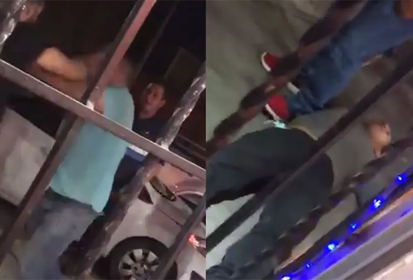 &iquest;Qui&eacute;n sigue?, Caballero del amor defiende a su amiga de acosadores y los noquea 