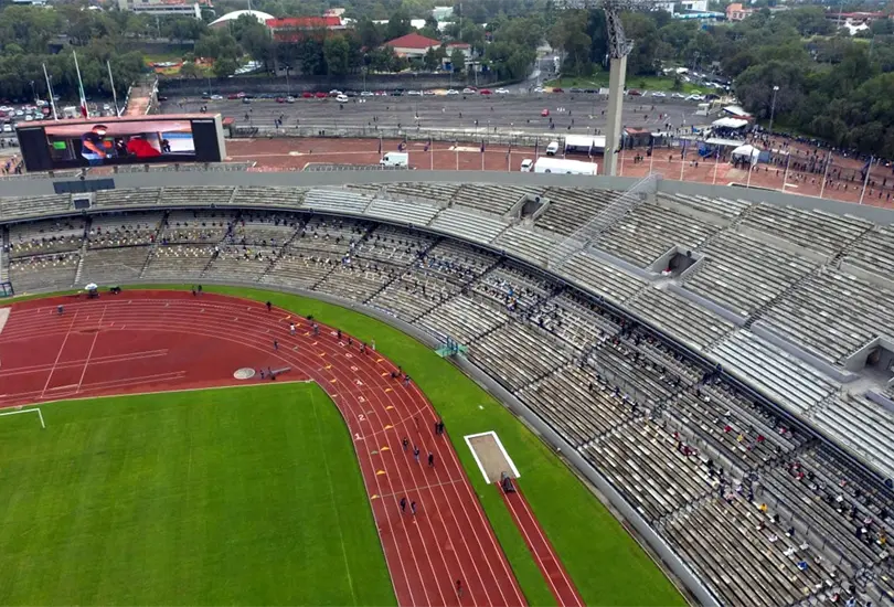 La UNAM cierra el Estadio Olímpico por aumento de casos COVID-19 en la CDMX La UNAM cierra el Estadio Olímpico por aumento de casos COVID-19 en la CDMX