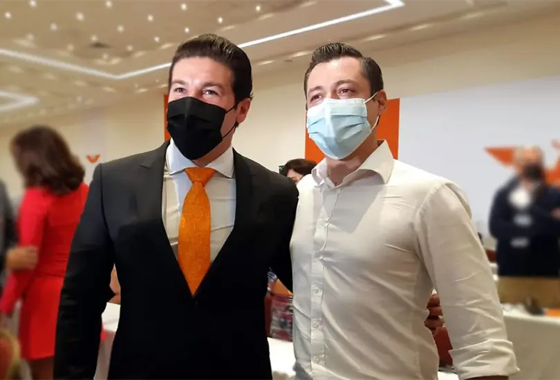 Colosio Riojas se solidariza con Samuel Garc&iacute;a y Mariana Rodr&iacute;guez