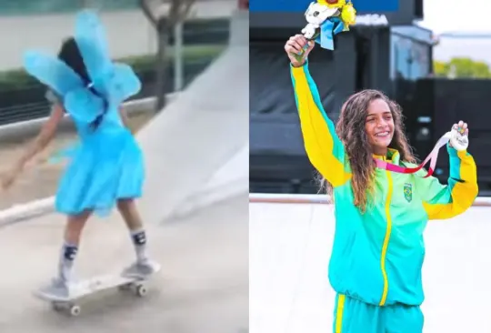 De hada en patineta a medallista olímpica con sólo 13 años