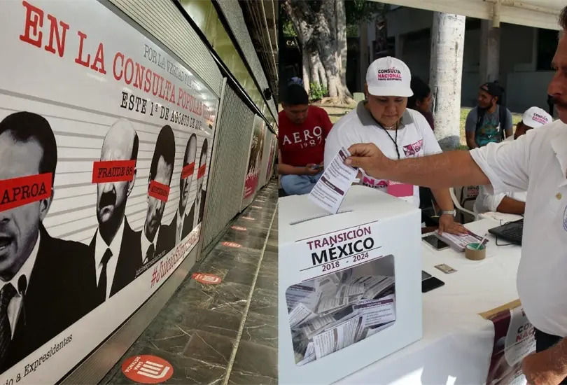 10 diferencias entre la consulta del aeropuerto y la consulta sobre los expresidentes