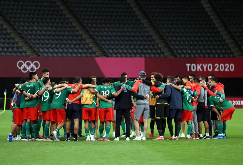 El Tri ol&iacute;mpico acaricia medalla en Tokio