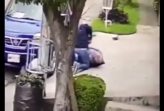 #VIDEO Hombre asalta a abuelito en calles de Naucalpan y le quita su pensión