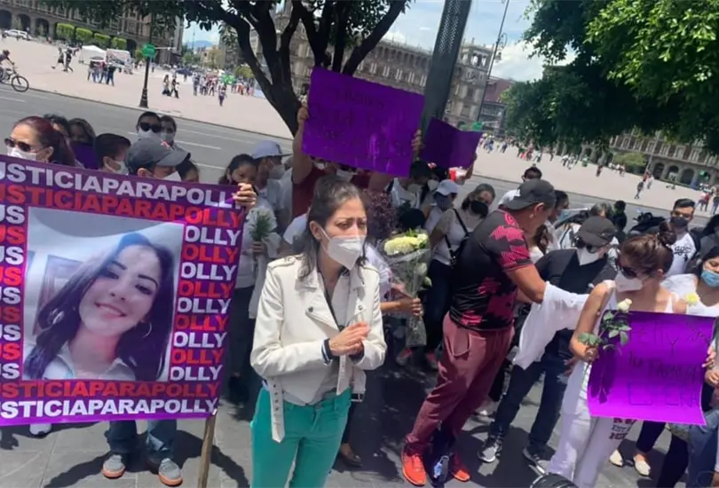Dan último adiós a Polly Olivares, mujer arrollada en Iztacalco Dan último adiós a Polly Olivares, mujer arrollada en Iztacalco