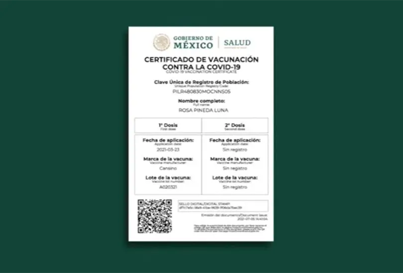 Certificado de vacunaci&oacute;n COVID-19: c&oacute;mo descargarlo y cu&aacute;ndo te lo pueden pedir