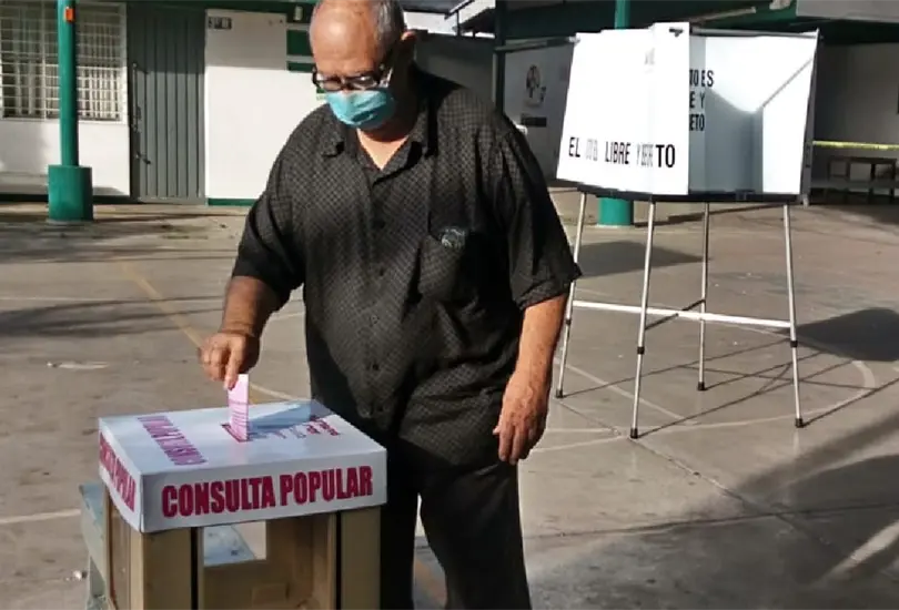 As&iacute; arranc&oacute; la jornada en la primera consulta popular en M&eacute;xico