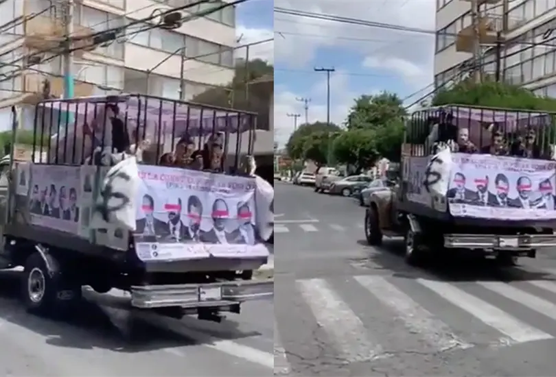 Con máscaras y canción de Paquita la de Barrio invitan a participar en la consulta Con máscaras y canción de Paquita la de Barrio invitan a participar en la consulta