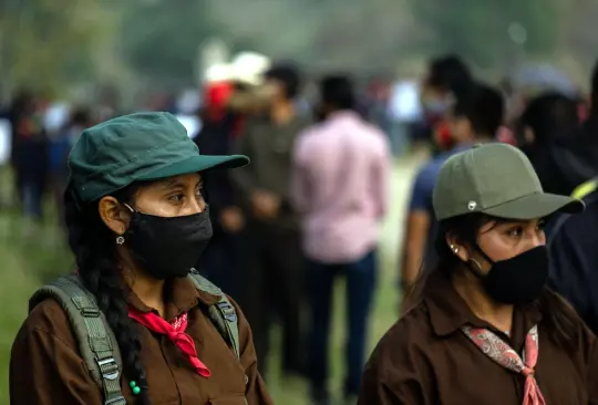 EL EZLN vota por el Sí en la consulta popular EL EZLN vota por el Sí en la consulta popular
