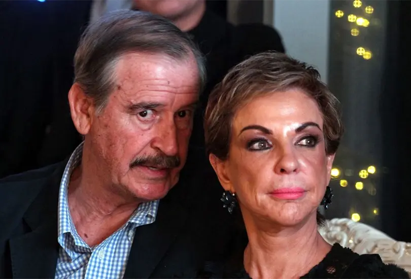 Vicente Fox y Marta Sahag&uacute;n salen del hospital