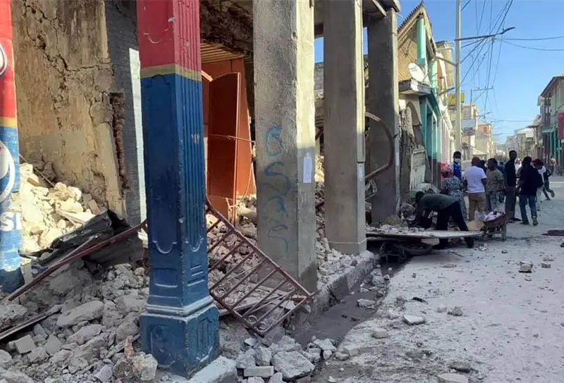 Terremoto de magnitud 7.2 sacude Hait&iacute; provoca m&aacute;s de 200 muertos